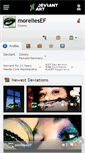 Mobile Screenshot of moreliesef.deviantart.com
