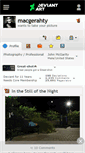 Mobile Screenshot of macgerahty.deviantart.com