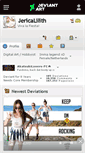 Mobile Screenshot of jericalilith.deviantart.com