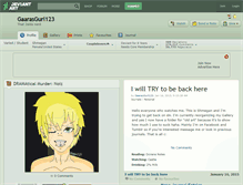 Tablet Screenshot of gaarasgurl123.deviantart.com