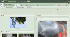 Desktop Screenshot of cloudy-eastern.deviantart.com