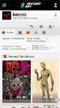 Mobile Screenshot of batcroz.deviantart.com