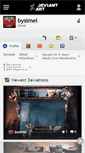 Mobile Screenshot of bysimei.deviantart.com