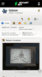 Mobile Screenshot of gotzon.deviantart.com
