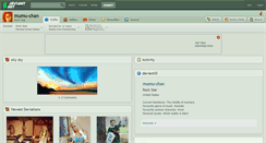 Desktop Screenshot of mumu-chan.deviantart.com