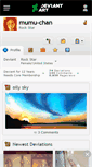 Mobile Screenshot of mumu-chan.deviantart.com