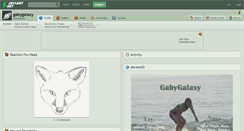 Desktop Screenshot of gabygalaxy.deviantart.com