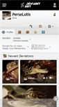 Mobile Screenshot of perselotis.deviantart.com