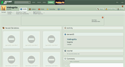 Desktop Screenshot of lolabogotta.deviantart.com