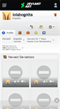 Mobile Screenshot of lolabogotta.deviantart.com