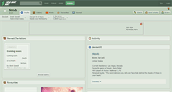 Desktop Screenshot of nmvb.deviantart.com
