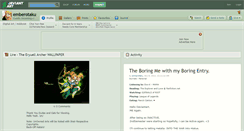 Desktop Screenshot of emberotaku.deviantart.com