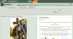 Desktop Screenshot of hellknight10.deviantart.com