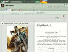 Tablet Screenshot of hellknight10.deviantart.com
