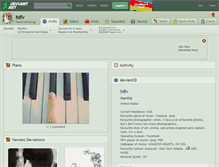 Tablet Screenshot of hifv.deviantart.com