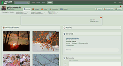 Desktop Screenshot of girldrummer91.deviantart.com