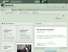 Tablet Screenshot of busdriver45.deviantart.com