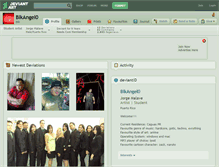 Tablet Screenshot of blkangel0.deviantart.com