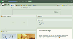 Desktop Screenshot of pootypoo.deviantart.com