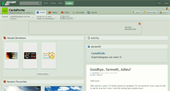 Desktop Screenshot of cantaperme.deviantart.com