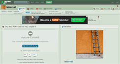 Desktop Screenshot of ladderwall.deviantart.com