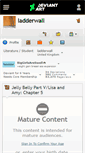 Mobile Screenshot of ladderwall.deviantart.com