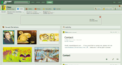 Desktop Screenshot of closs.deviantart.com