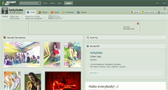 Desktop Screenshot of luckylooke.deviantart.com