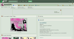 Desktop Screenshot of laynaxkissed.deviantart.com