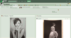 Desktop Screenshot of klsadako.deviantart.com