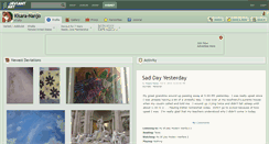 Desktop Screenshot of kisara-nanjo.deviantart.com