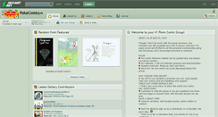 Desktop Screenshot of pokecomics.deviantart.com
