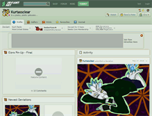 Tablet Screenshot of kurtassclear.deviantart.com