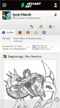 Mobile Screenshot of iyce-hawk.deviantart.com