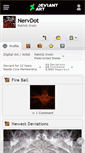 Mobile Screenshot of nervdot.deviantart.com