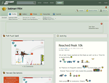 Tablet Screenshot of batman1984.deviantart.com