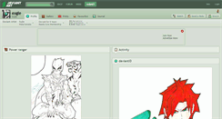 Desktop Screenshot of exgle.deviantart.com