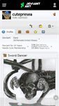 Mobile Screenshot of cutepresea.deviantart.com