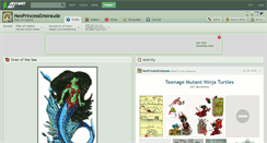 Desktop Screenshot of neoprincessemeraude.deviantart.com