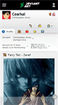 Mobile Screenshot of cearkai.deviantart.com