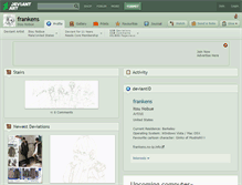 Tablet Screenshot of frankens.deviantart.com