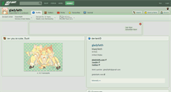 Desktop Screenshot of gladyfaith.deviantart.com