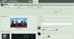 Desktop Screenshot of mrriar.deviantart.com