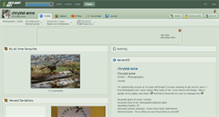 Desktop Screenshot of chrystal-anne.deviantart.com