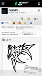 Mobile Screenshot of dekape.deviantart.com