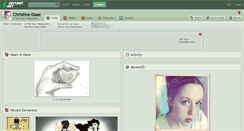 Desktop Screenshot of christine-daae.deviantart.com