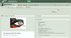 Desktop Screenshot of darkenedlove.deviantart.com