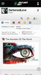 Mobile Screenshot of darkenedlove.deviantart.com