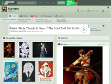 Tablet Screenshot of alarmaes.deviantart.com