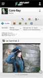 Mobile Screenshot of core-ray.deviantart.com